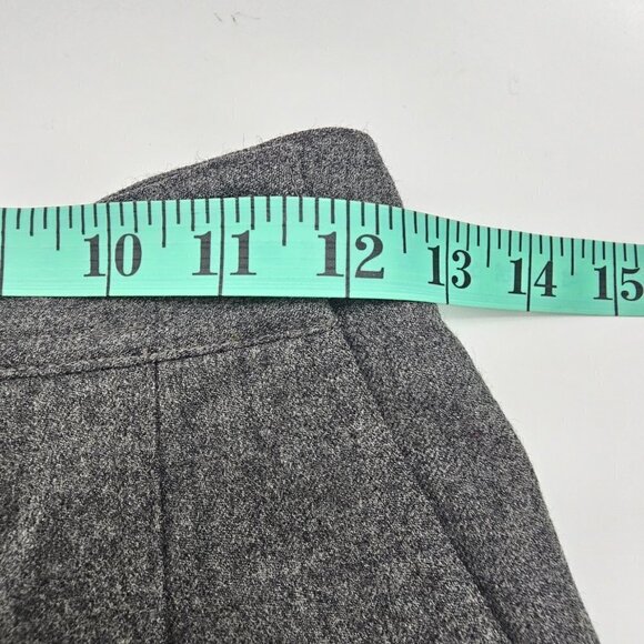 Pino Women's Charcoal Pure Virgin Wool High-rise Dress Pants/Trousers, XS-S - Picture 11 of 17